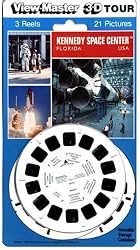 View-Master 3D 3-Reel Card Kennedy Space Center Florida