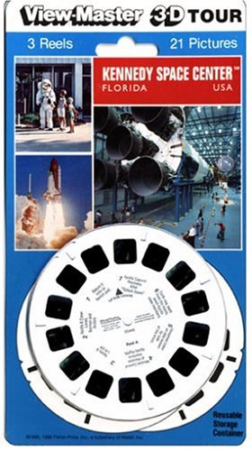 View-Master 3D 3-Reel Card Kennedy Space Center Florida