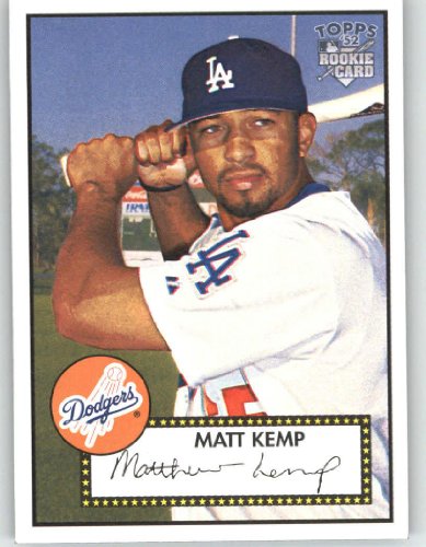 2006 Topps 52 (1952 Edition) #108 Matt Kemp (RC) - Los Angeles Dodgers (RC - Rookie Card) (Baseball Cards)