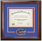 University of Florida Cherry Wood Spirit Diploma Frame