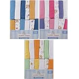 12-Pack Washcloths in Yellow
