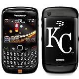 MLB Kansas City Royals KC on BlackBerry Curve 8520 8530 Phone Cover (Black)