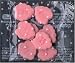 Pink Fluted Wedding Hearts [100/1oz. Packets]