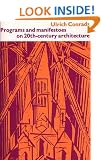 Programs and Manifestoes on 20th-Century Architecture