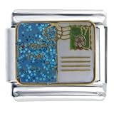 Post Card Italian Charms Bracelet Link