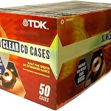 TDK Systems JC SLIM LINE 50PK - Clear (MCJB-W50TG)