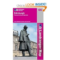 Edinburgh, Penicuik and North Berwick (Landranger Maps) (OS Landranger Map)