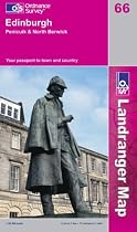 Edinburgh, Penicuik and North Berwick (Landranger Maps) (OS Landranger Map)