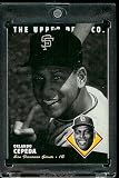 1994 Upper Deck All Time Heroes # 136 Orlando Cepeda San Francisco Giants Baseball Card- Mint Condition - Shipped In Protective ScrewDown Display Case!