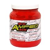 MET-Rx Amped ECN Drink Mix, Fruit Punch, 32-Ounce Plastic Jar