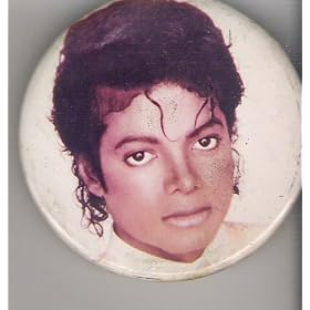 Michael Jackson, Original Tour Buttons, pin back