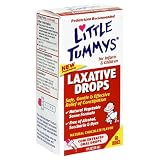 Little Tummys Laxative Drops for Infants and Children, Natural Chocolate Flavor, 1 Ounce Bottles