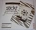 Stickr Frame, Package of 9 Metallic Silver Frames