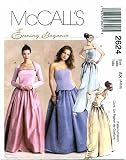 McCall's 2624 Sewing Pattern Misses Evening Elegance Shrug Tops Skirt Size 4 - 8
