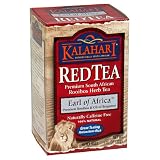 Kalahari Red Tea Earl of Africa Tea Bag 20 Count Boxes Pack of 6 by Kalahari