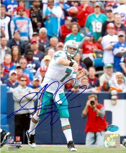 Chad Henne Autographed/Hand Signed 8x10 Photo (Miami Dolphins) Image #3