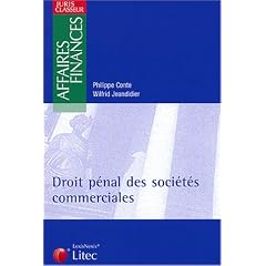 Droit p�nal des soci�t�s commerciales
