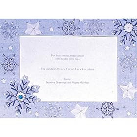 The Gift Wrap Company Blizzard Happy Holidays Deluxe Photo Cards - 12-count Box (Pack of 2)