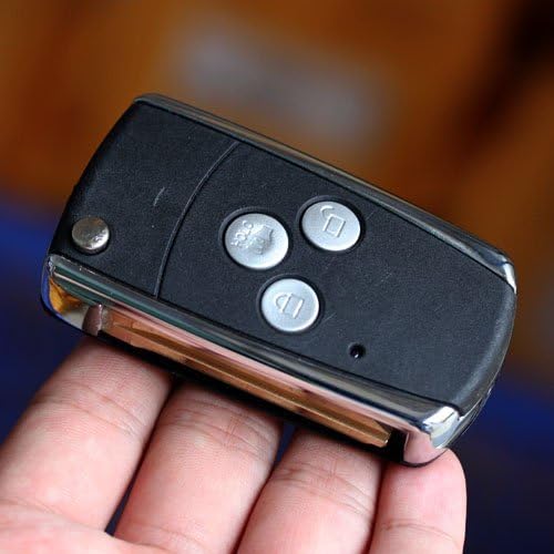 Keyless Entry 3 Buttons Uncut Flip Folding Remote Key Shell for Toyota Rav4 Yaris Corolla Scion tc