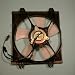89-93 MITSUBISHI MIRAGE A/C CONDENSER FAN SHROUD ASSEMBLY, A.T. (1989 89 1990 90 1991 91 1992 92 1993 93) M190904 MB438714 Image