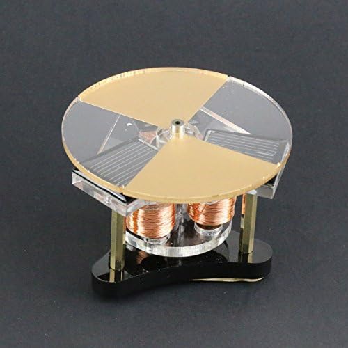 Magic Life Mini Disk EngineRound Solar Magnetic Levitation Motor (Video display) CJ308