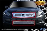 2008 2009 2010 Honda Accord 4dr SES 304 Stainless Chrome Mesh Upper And Lower Grille Grill