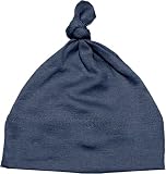 Infant Baby Rib Hat, Navy, One Size