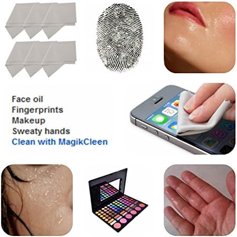 (6 Pack) Huewind Premium Microfiber Cleaning Cloths - For Screens, Lenses, Glasses, iPad, Galaxy Tab, Sony, Nexus, Chromo, Surface Tablet, iPhone, Samsung, HTC, LG Cell Phone, Laptop, LCD TV Screens