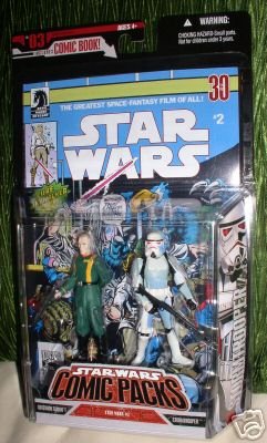 Star Wars 3.75 Expanded Universe Storm Trooper & Governor Tarkin