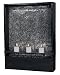 Shadow Black Finish Wall Water Fountain