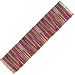 Extra Weave USA Mardi Gras 13-Inch by 78-Inch Table Runner