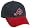 Atlanta Braves Franchise Fitted Baseball Cap with Red Visor and Thawk Logo (Large)