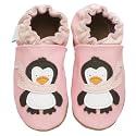 Robeez Little Kid Penguin Slip-On,Pink,3-4 Years (US Little Kid 10.5-11.5 M)