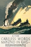 Canvas Print, A Few Careless Words May End In This - 24 x 36
