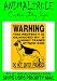 GERMAN SHEPHERD DOG SIGN 