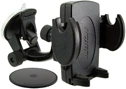 Arkon Windshield and Dash Mount for Universal Phone, Smartphone and PDA (Black)