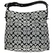 Authentic Coach Signature Penelope Shoulder Bag 16538 Black White