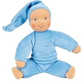 Kathe Kruse Schatzi Plush Doll, Light Blue