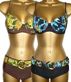 Ladies Supportive Underwired Bikini Sizes 8 - 18 New