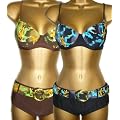 Ladies Supportive Underwired Bikini Sizes 8 - 18 New