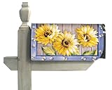 Mailbox Magnetic Country Sunflowers - Hi