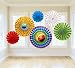 Sesame Street 1st Birthday - Paper Fan Decoration