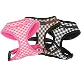 Puppia PUAC307BRSM Harness - Lattice A Brown Small