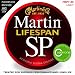 Martin SP 7100 Phosphor Bronze Lifespan Coated Acoustic Strings Light
