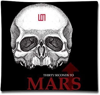 KaiOu 30 Seconds To Mars 30stm 18*18 One Size Two Side Cotton Pillowcase