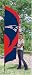 New England Patriots NFL Tall Team Flag
