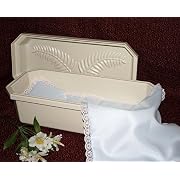 20" Pet Casket with Blue Interior