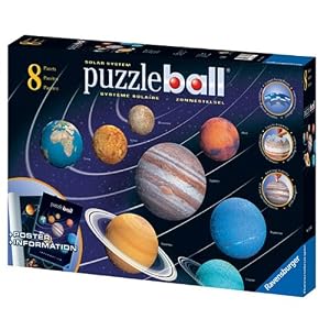 Ravensburger The Solar System (8 Different Puzzleballs)