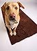 Dog Gone Smart Dirty Dog Doormat - Fast Drying Rug with Super Gripper Backing for Clean Floors - Super Absorbent and Machine Washable Mat for Muddy Paws - Maroon