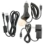 USB Cable+Car+Wall Charger for Creative Zen 4G 8GB 16GB
